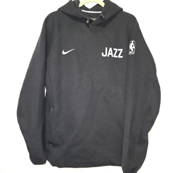Nike NBA Utah Jazz Hoodie Sweat Suit Track Suit Black Mens - Picture 1 of 16